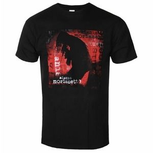 Alanis Morissette  Ironic Silhouette  Rock Off Unisex Tee Shirt